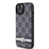 Чохол DKNY Leather Checkered Mono Pattern для iPhone 15 / 14 / 13 Black (DKHCP15SPCPTSSK)