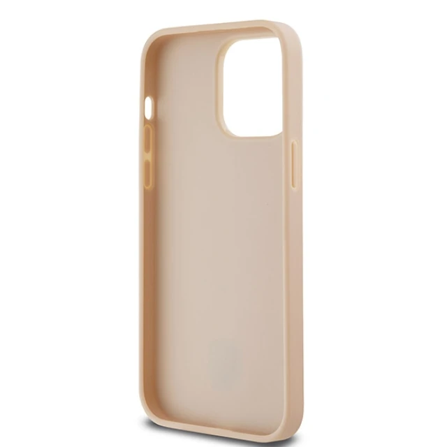 Чохол DKNY Leather Checkered Mono Pattern Printed Stripes для iPhone 14 Pro Max Pink (DKHCP14XPCPTSSP)