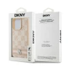 Чехол DKNY Leather Checkered Mono Pattern для iPhone 15 Pro Pink (DKHCP15LPCPTSSP)