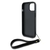 Чохол DKNY Wrist Strap Stock Logo для iPhone 15 / 14 Black (DKHCP14SPBSWSK)