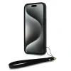 Чохол DKNY Wrist Strap Stock Logo для iPhone 14 Pro Black (DKHCP14LPBSWSK)