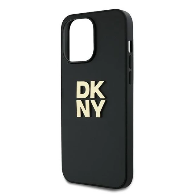 Чохол DKNY Hardcase Wrist Strap Stock Logo для iPhone 14 Pro Max Black (DKHCP14XPBSWSK)