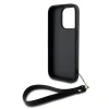 Чохол DKNY Wrist Strap Stock Logo для iPhone 15 Pro Black (DKHCP15LPBSWSK)