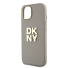 Чехол DKNY Wrist Strap Stock Logo для iPhone 15 / iPhone 14 / iPhone 13 Beige (DKHCP15SPBSWSE)