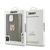 Чехол DKNY Wrist Strap Stock Logo для iPhone 15 Pro Beige (DKHCP15LPBSWSE)