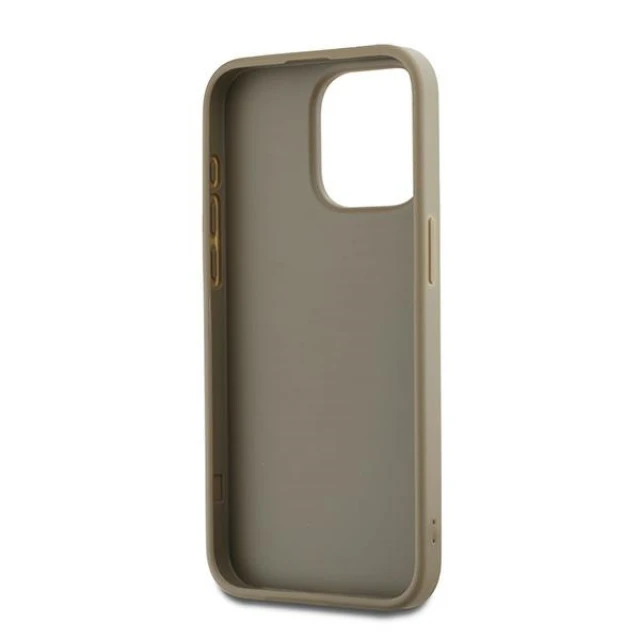 Чохол DKNY Wrist Strap Stock Logo для iPhone 15 Pro Max Beige (DKHCP15XPBSWSE)