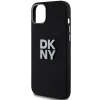 Чехол DKNY Liquid Silicone Metal Logo для iPhone 15 Plus / 14 Plus Black (DKHCP15MSMCBSK)
