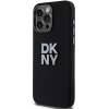 Чехол DKNY Liquid Silicone Metal Logo для iPhone 15 Pro Black (DKHCP15LSMCBSK)
