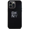 Чехол DKNY Liquid Silicone Metal Logo для iPhone 15 Pro Black (DKHCP15LSMCBSK)