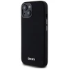 Чохол DKNY Liquid Silicone Small Metal Logo для iPhone 15 / 14 / 13 Black with MagSafe (DKHMP14SSMCHLK)