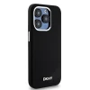 Чохол DKNY Liquid Silicone Small Metal Logo для iPhone 14 Pro Black with MagSafe (DKHMP14LSMCHLK)
