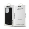 Чохол DKNY Liquid Silicone Small Metal Logo для iPhone 14 Pro Black with MagSafe (DKHMP14LSMCHLK)