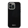 Чохол DKNY Liquid Silicone Small Metal Logo для iPhone 14 Pro Max Black with MagSafe (DKHMP14XSMCHLK)