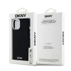 Чохол DKNY Liquid Silicone Small Metal для iPhone 15 Plus / 14 Plus Black with MagSafe (DKHMP15MSMCHLK)