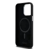 Чохол DKNY Liquid Silicone Small Metal Logo для iPhone 15 Pro Max Black with MagSafe (DKHMP15XSMCHLK)