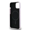 Чохол DKNY Liquid Silicone Small Metal Logo для iPhone 15 / iPhone 14 / iPhone 13 Pink with MagSafe (DKHMP14SSMCHLP)