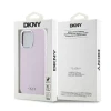Чохол DKNY Liquid Silicone Small Metal Logo для iPhone 14 Pro Max Pink with MagSafe (DKHMP14XSMCHLP)