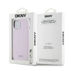 Чехол DKNY Liquid Silicone Small Metal Logo для iPhone 15 Plus / 14 Plus Pink with MagSafe (DKHMP15MSMCHLP)