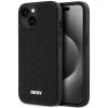 Чехол DKNY 3D Rubber Repeat Pattern для iPhone 15 / 14 / 13 Black (DKHCP15S3DRPWK)