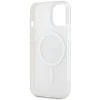 Чохол DKNY IML Mono & Stripe для iPhone 14 / 15 / 13 Pink with MagSafe (DKHMP14SHRHSEP)
