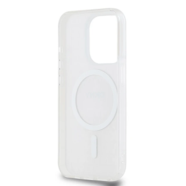 Чехол DKNY IML Mono & Stripe для iPhone 14 Pro Max Pink with MagSafe (DKHMP14XHRHSEP)