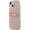 Чохол DKNY IML Mono & Stripe для iPhone 15 | 14 | 13 Pink with MagSafe (DKHMP15SHRHSEP)