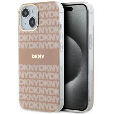 Чохол DKNY IML Mono & Stripe для iPhone 15 Plus / 14 Plus Pink with MagSafe (DKHMP15MHRHSEP)