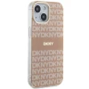 Чохол DKNY IML Mono & Stripe для iPhone 15 Plus / 14 Plus Pink with MagSafe (DKHMP15MHRHSEP)