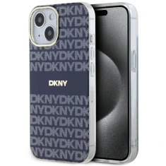 Чохол DKNY IML Mono & Stripe для iPhone 15 / 14 / 13 Blue with MagSafe (DKHMP15SHRHSEB)