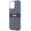 Чохол DKNY IML Mono & Stripe для iPhone 15 / 14 / 13 Blue with MagSafe (DKHMP15SHRHSEB)