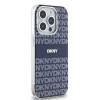 Чохол DKNY IML Mono Stripe для iPhone 15 Pro Blue with MagSafe (DKHMP15LHRHSEB)