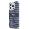 Чехол DKNY IML Mono & Stripe для iPhone 15 Pro Max Blue with MagSafe (DKHMP15XHRHSEB)