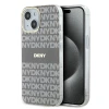 Чохол DKNY Hardcase IML Mono & Stripe для iPhone 15 / 14 / 13 Beige with MagSafe (DKHMP15SHRHSEE)