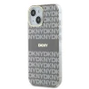 Чохол DKNY Hardcase IML Mono & Stripe для iPhone 15 / 14 / 13 Beige with MagSafe (DKHMP15SHRHSEE)