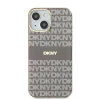 Чохол DKNY Hardcase IML Mono & Stripe для iPhone 15 / 14 / 13 Beige with MagSafe (DKHMP15SHRHSEE)