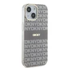 Чохол DKNY Hardcase IML Mono & Stripe для iPhone 15 / 14 / 13 Beige with MagSafe (DKHMP15SHRHSEE)