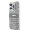 Чохол DKNY IML Mono & Stripe для iPhone 15 Pro Beige with MagSafe (DKHMP15LHRHSEE)