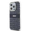 Чохол DKNY Hardcase IML Mono & Stripe для iPhone 13 Pro Max Black with MagSafe (DKHMP13XHRHSEK)