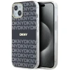 Чехол DKNY IML Mono & Stripe для iPhone 15 / 14 / 13 Black with MagSafe (DKHMP15SHRHSEK)