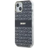 Чехол DKNY IML Mono & Stripe для iPhone 15 / 14 / 13 Black with MagSafe (DKHMP15SHRHSEK)