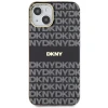 Чехол DKNY IML Mono & Stripe для iPhone 15 / 14 / 13 Black with MagSafe (DKHMP15SHRHSEK)