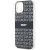 Чехол DKNY IML Mono & Stripe для iPhone 15 / 14 / 13 Black with MagSafe (DKHMP15SHRHSEK)