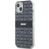Чохол DKNY Mono & Stripe для iPhone 15 Plus / 14 Plus Black with MagSafe (DKHMP15MHRHSEK)