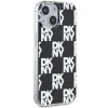 Чохол DKNY IML Checkered Mono Pattern для iPhone 15 Plus | 14 Plus Black (DKHCP15MHDLCEK)