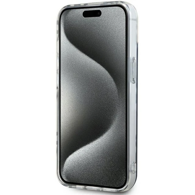 Чохол DKNY IML Checkered Mono Pattern для iPhone 15 Plus | 14 Plus Black (DKHCP15MHDLCEK)