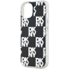 Чохол DKNY IML Checkered Mono Pattern для iPhone 15 Plus | 14 Plus Black (DKHCP15MHDLCEK)