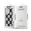 Чохол DKNY IML Checkered Mono Pattern для iPhone 15 Pro Max Black (DKHCP15XHDLCEK)