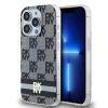 Чохол DKNY IML Checkered Mono Pattern для iPhone 14 Pro Black with MagSafe (DKHMP14LHCPTSK)