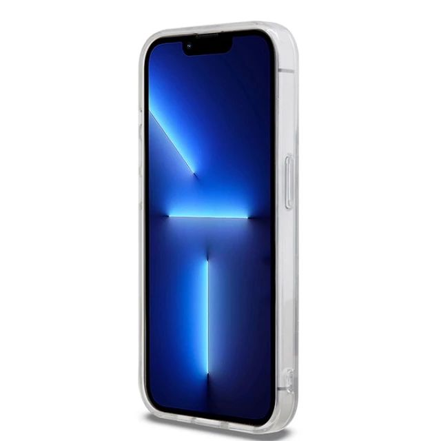 Чохол DKNY IML Checkered Mono Pattern для iPhone 14 Pro Black with MagSafe (DKHMP14LHCPTSK)