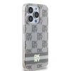 Чохол DKNY IML Checkered Mono Pattern для iPhone 13 Pro / 13 Beige with MagSafe (DKHMP13LHCPTSE)